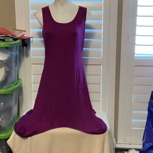 Dots Vibrant Purple Mini Dress